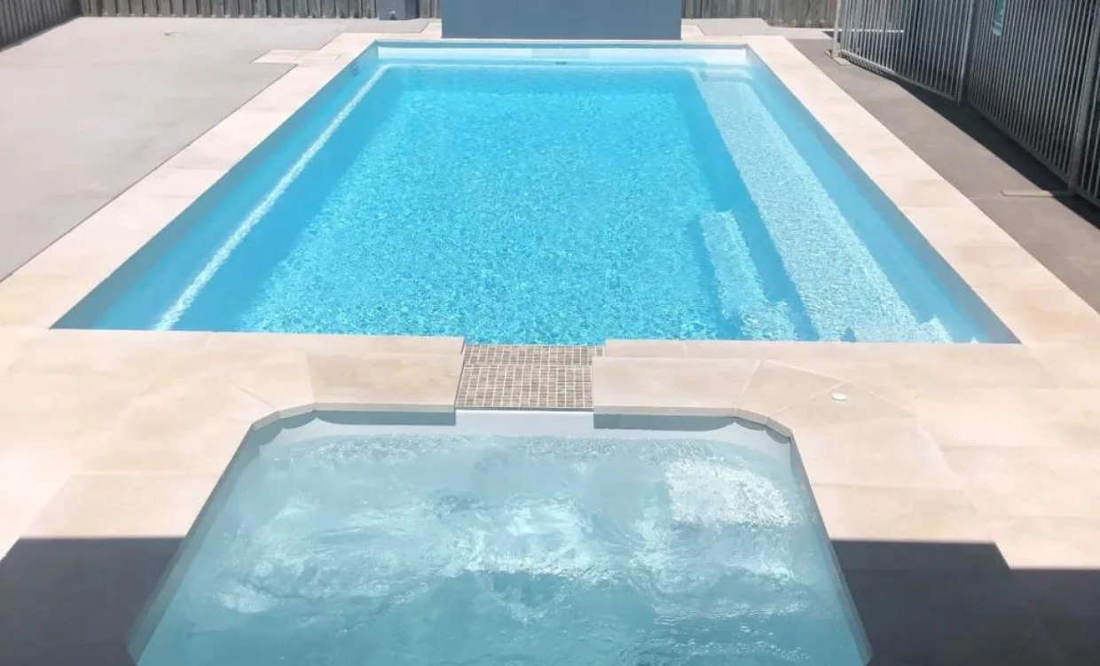The Capri Spa Fiberglass Pools South Brisbane the capri spa